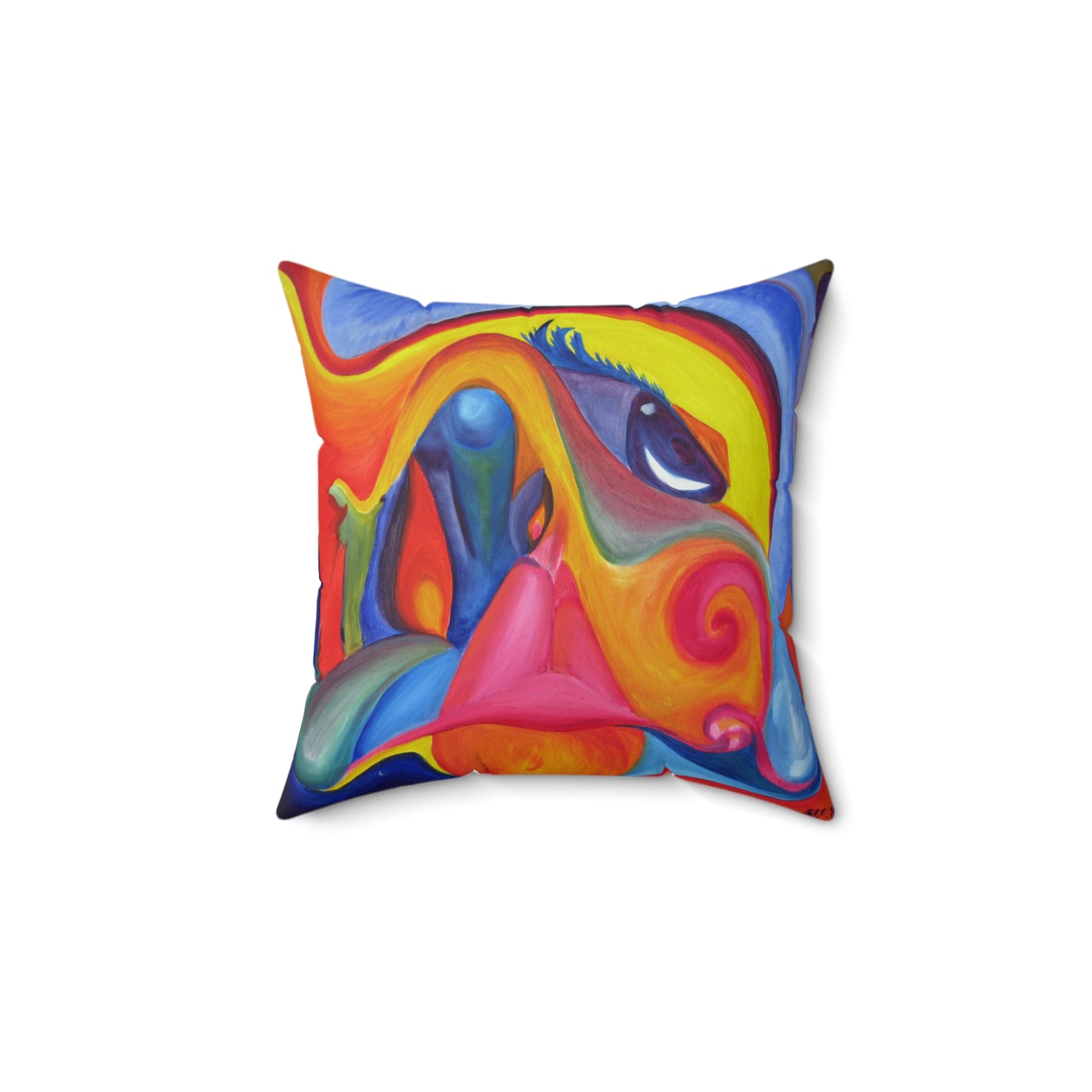 "Hidden" Throw Pillow