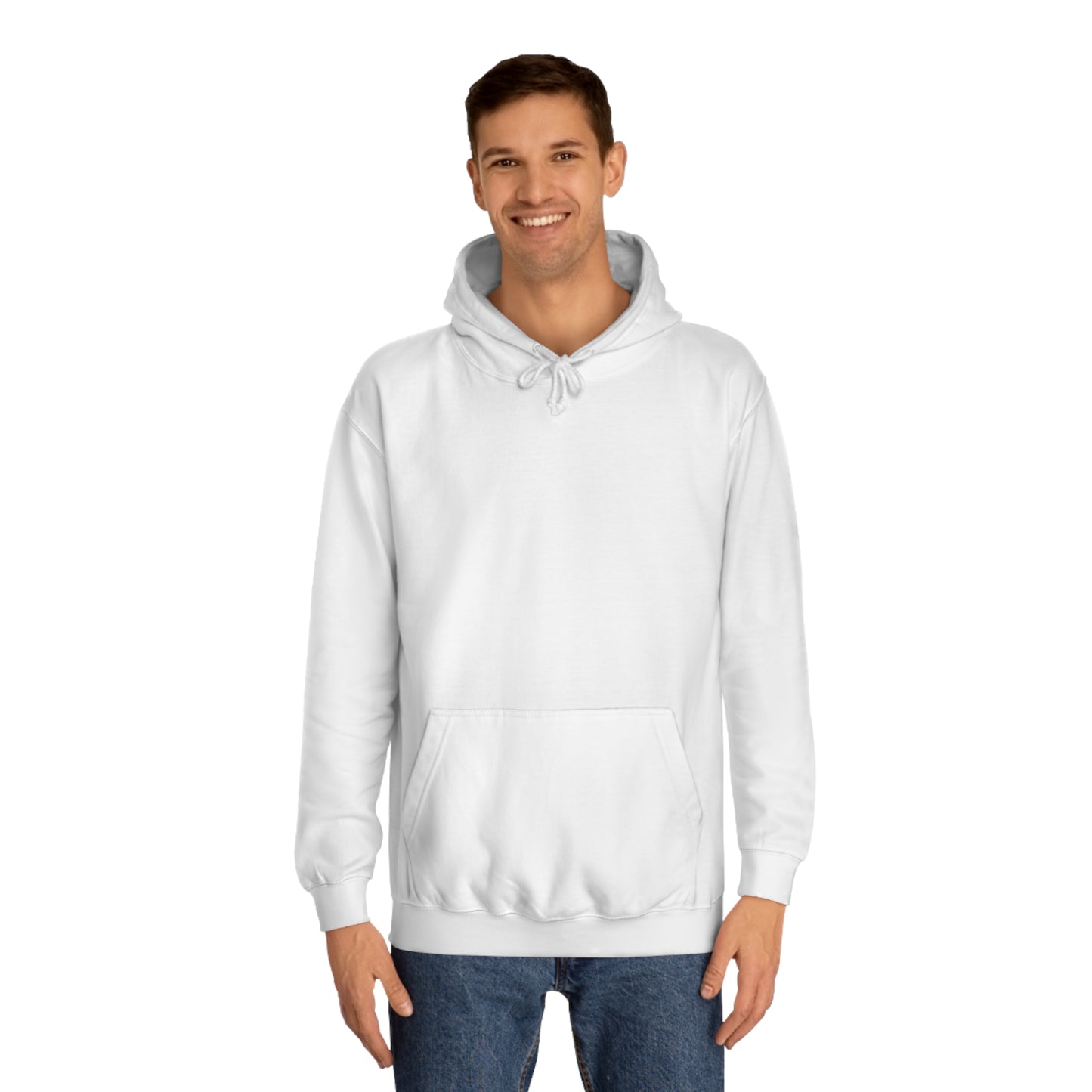 “Ship in harbor” Unisex College Hoodie